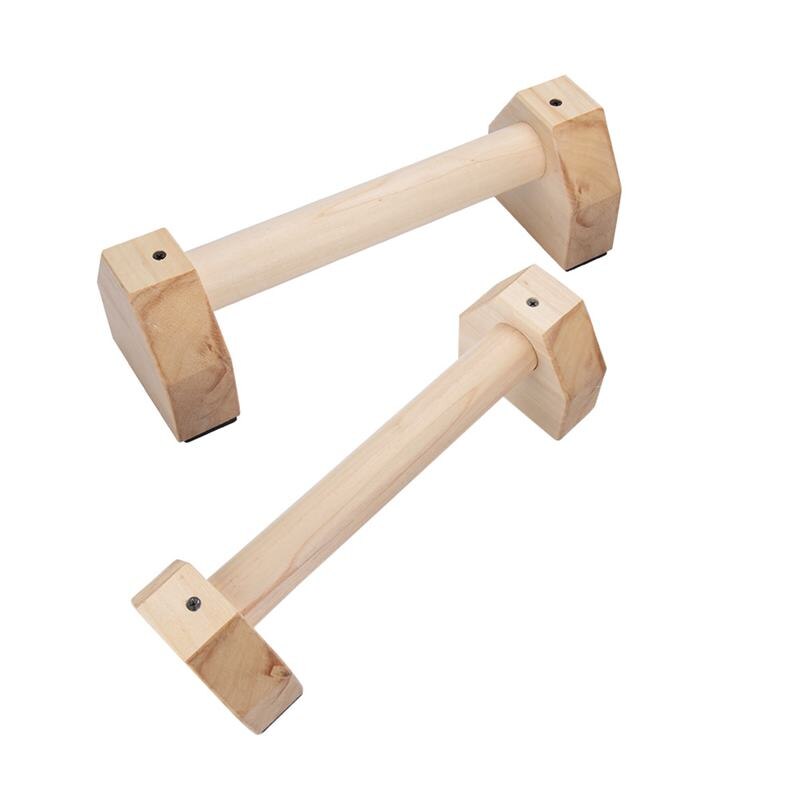 Support de Fitness en bois, 1 paire, barre de traction, barre de poitrine, pour la musculation: Default Title
