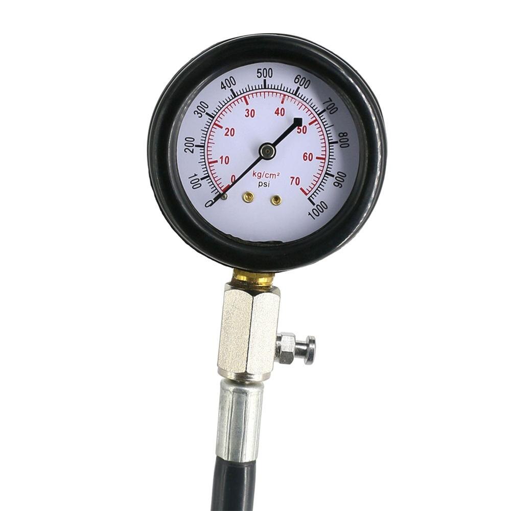 0~1000psi Diesel Engine Compression Tester Tool Kit Engine Pressure Gauge Set