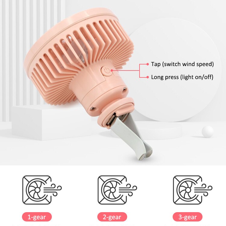 Car Outlet Fan 360 Degree Rotating Car Air Vent Fan Car Cooling Accessories Swing Fan Car Interior Accessories Auto Backseat Fan
