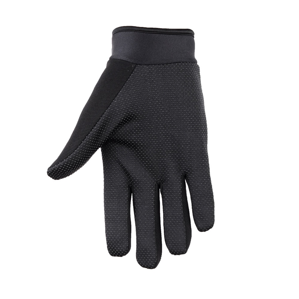 Anti-Slip Siliconen Handschoenen Buitensporten Fiets Handschoenen Winddicht Volledige Vinger Handschoenen Rijden Warme Vissen Fietsen Beschermende Kleding D40