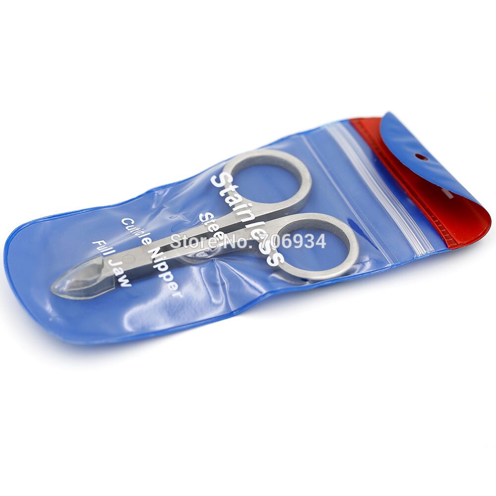 Pedicura uña pinza Pro10.5 "doble bucle manijas de acero inoxidable manicura uña encarnada Nipper