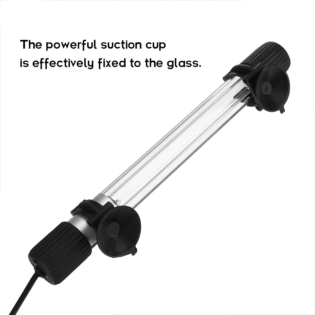 5/7/9/11/13W Aquarium Submersible UV Sterilizer Underwater Lights Quartz Glass Fish Tank Underwater Purifier Lamp