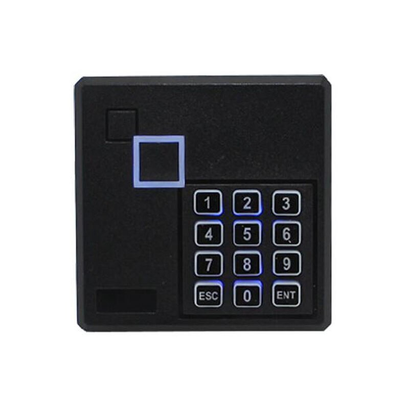 Proximity Rfid Id Card Door Access Control Keypad Reader 125KHz Wiegand 26 Bit Color Black