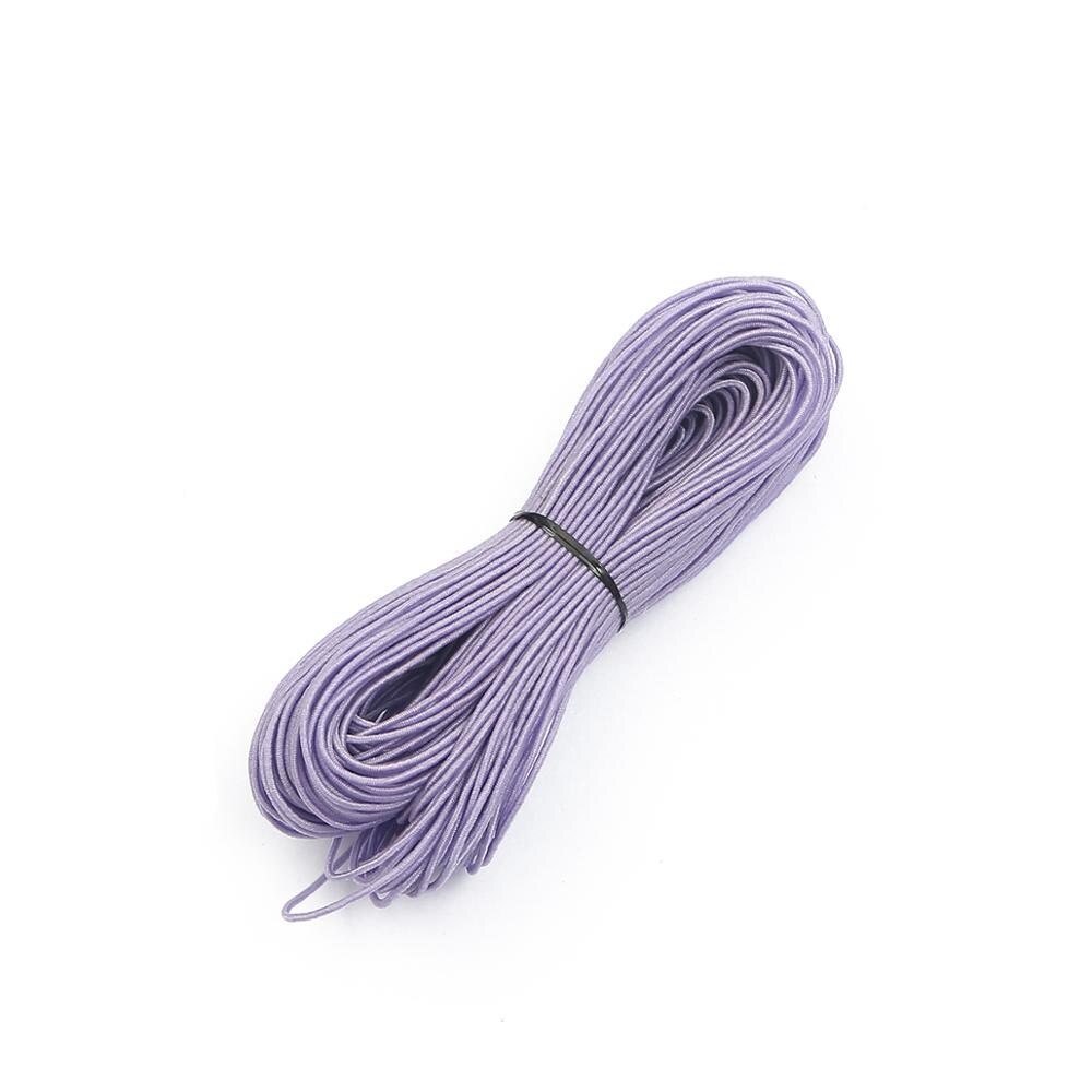 25meter 1mm Bunte Friesen Elastische Stretch Cord Perlen Gewinde String Gurt Seil Für Diy Armband Schmuck Machen Zubehör: Light Purple