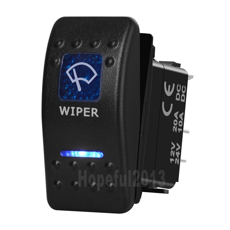LED Wippschalter 7 Pin – ON-OFF-ON DPDT 3-Weg 12/ Produktbild-Vorschau 4