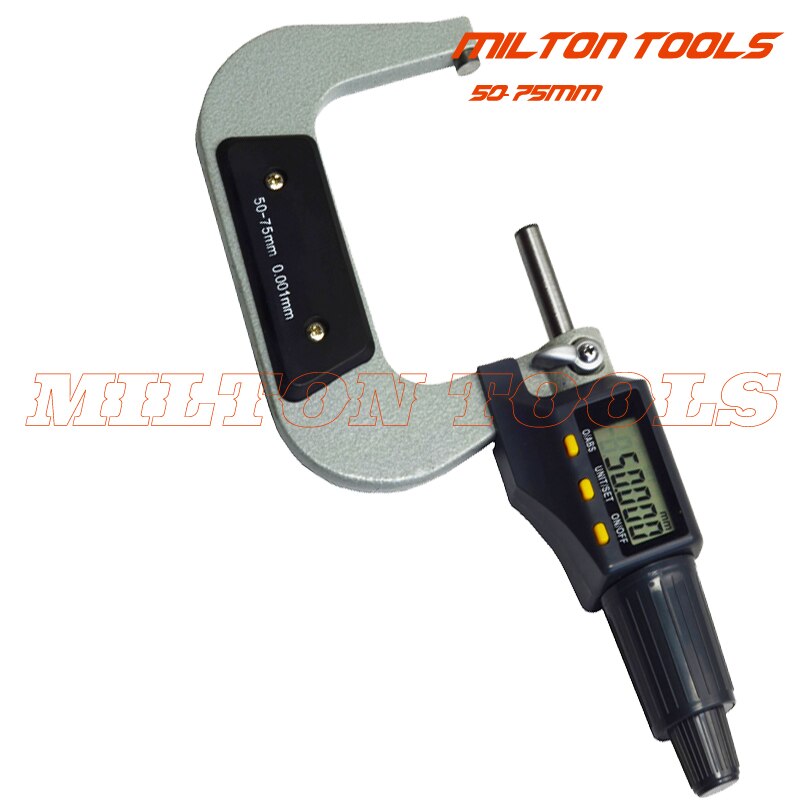 50-75mm x 0.001mm electronic digital Micrometer outside digital micrometer gauge !