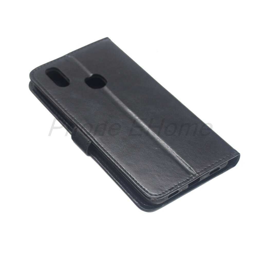 Cubot Max 2 Case 6.8 inch Solid Color Leather Flip With Card Packet Bags Mobile Phone Case For Cubot Max 2 Holster with tpu case