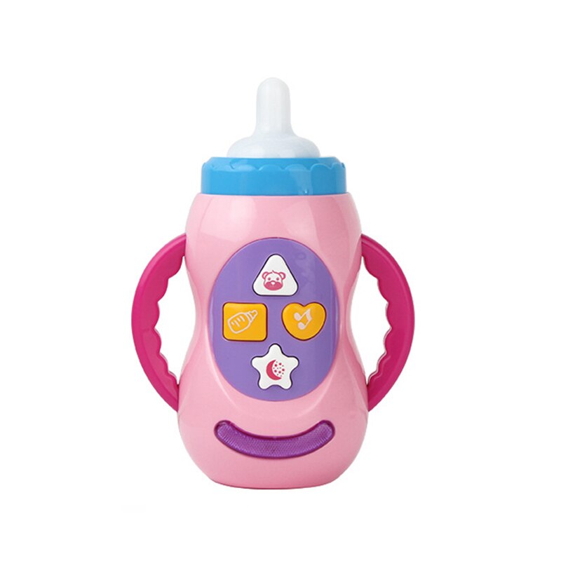 1 Pcs Baby Kids Sound Music Light Milk Bottle Learning Musical Tool Educational Toy YH-17