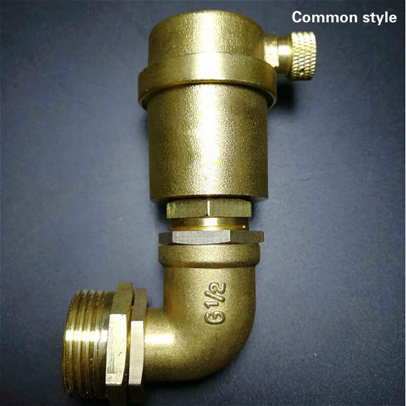 1/2" 3/4" 1" Pressure Relief Value Automatic Air Pressure Vent Valve Brass Air Vent Valve for Solar Water Heater DN15 DN20 DN25