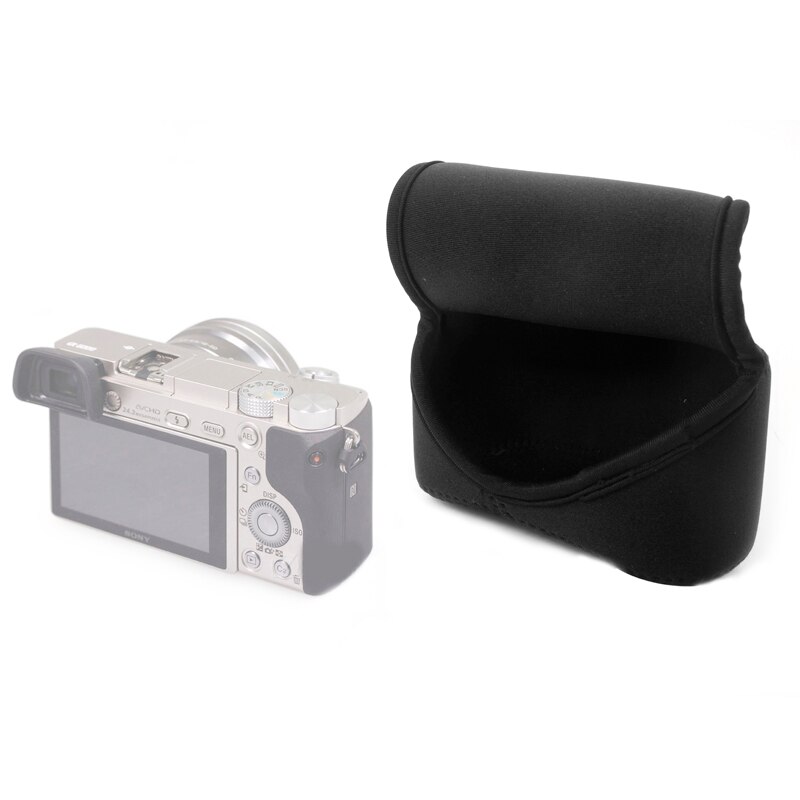 Funda protectora suave de neopreno para cámara Sony A6000 A6100 A6300 A6400 16-50mm