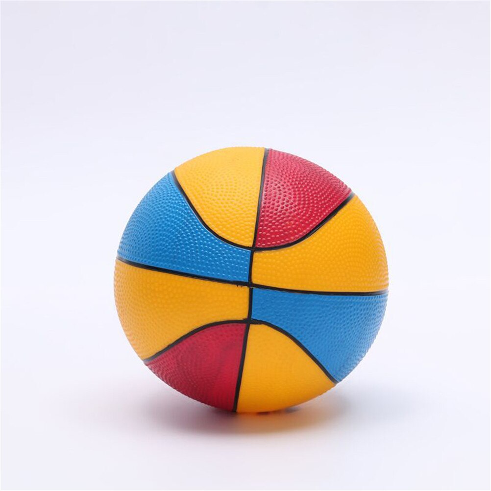 Färgglad leksak för 6.3cm barn klämma mjukt skumgummiboll klämma boll basketboll orange hand handled träning stressavlastning
