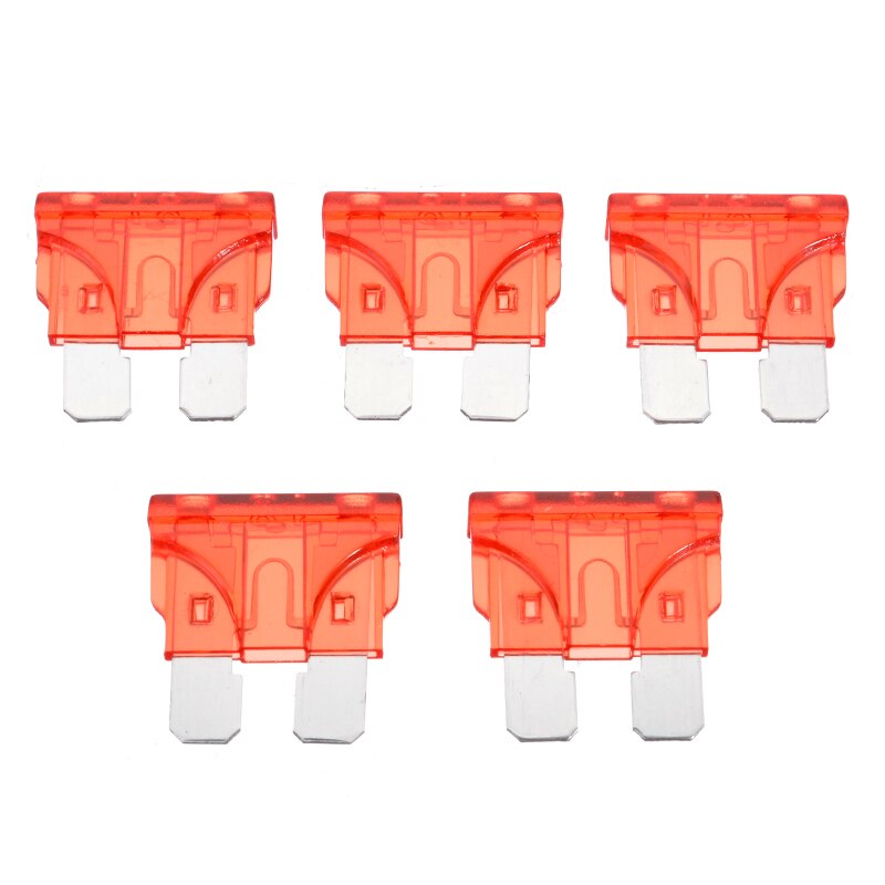 5pcs Car Fuse Tap Holder 10AMP Add A Circuit Standard Blade Fuse Tap Holder with 5 ATO ATC Blade Fuses Car Accessories