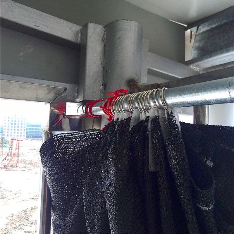 Windows Sun Shade Net Black Movable Curtain Sun Shelter Balcony Anti-UV DIY Shading Net Various Size