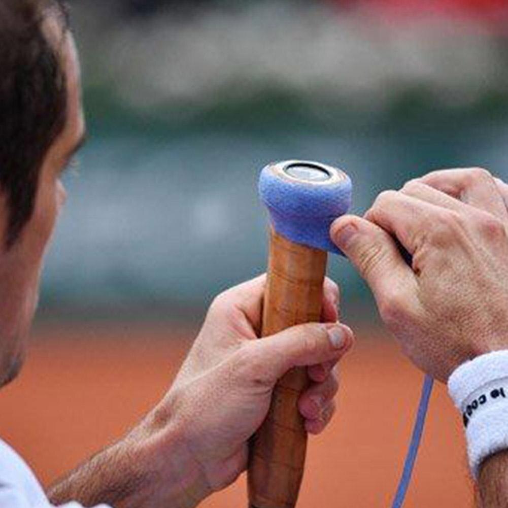 Manicotto di energia in Silicone antiurto copertura per racchetta da Tennis maniglia tappo terminale accessori per paraurti anello di presa racchetta scintillante Overgrip sportivo