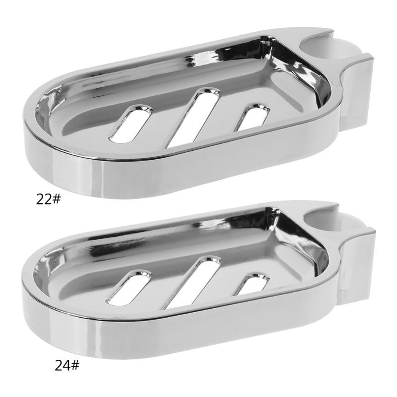 Wall Mounted ABS Soap Box Slide Bar Soap Dish Holder Replacement Soap Pallet