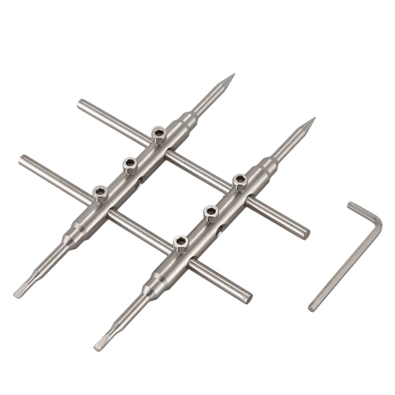 Curved Tips DSLR Camera Lens Spanner Wrench Repairing Opening Tool Stainless Steel for Most DSLR Cameras