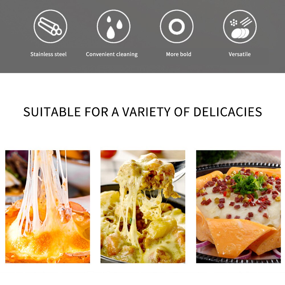 Rotary Cheese Grater Stainless Steel Cheese Shredder Multifunction Cheese Slicers Garlic Grinder Kitchen Cheese Tool