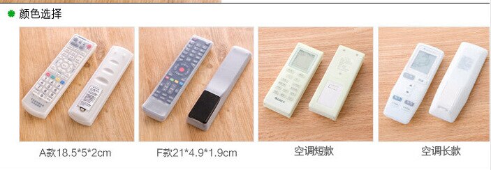 Conjunto de TV por Control remoto, funda protectora de silicona con mando a distancia y funda para televisor con estilo japonés