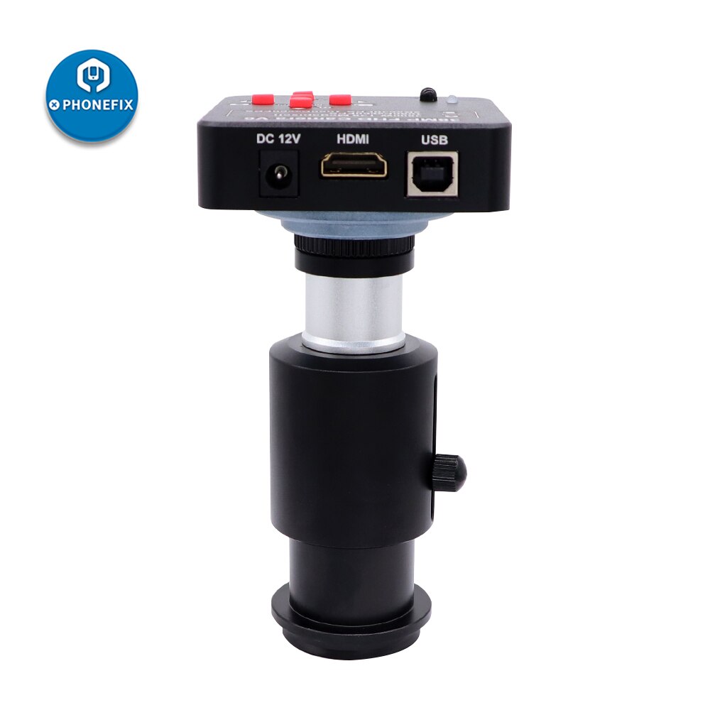 38mm CTV Stereo Microscope Camera Adapter 23.3mm C Mount Industrial Video Microscopio Camera Aadapter Tube Microscope Parts