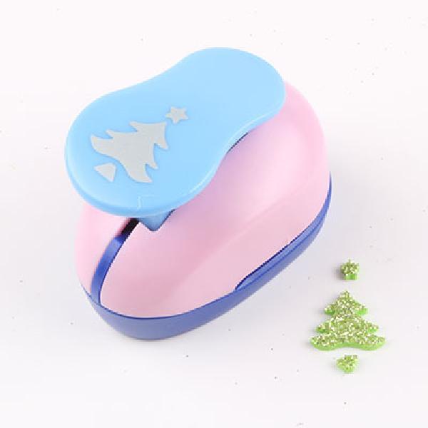 Large Scrapbooking Paper Craft Punch Kids Diary Decorate DIY Cutter Kawaii School Hole Punchers for Handicrafts Drilling Machine: Tree