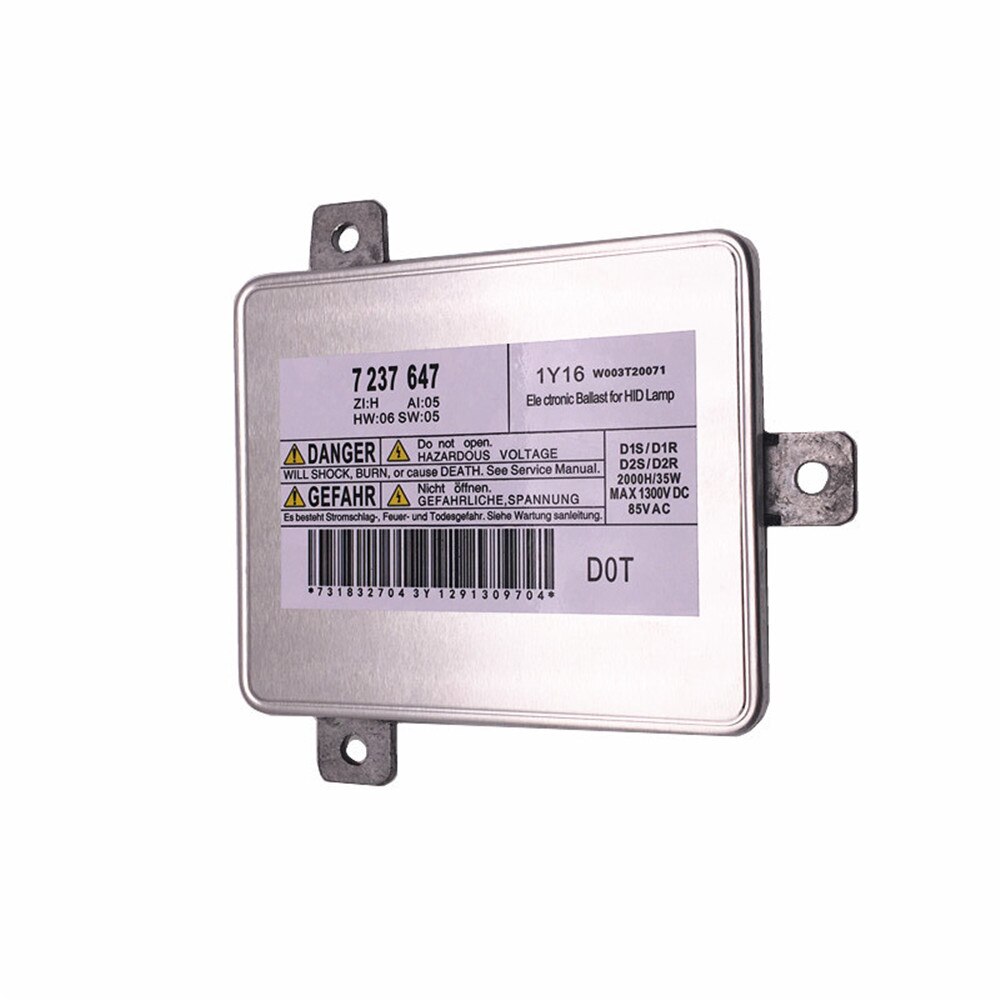 Xenón HID Módulo de unidad de Control de balastro de xenón D1S D3S balasto para Faro de Control de computadora para BMW 7237647 de 63117237647