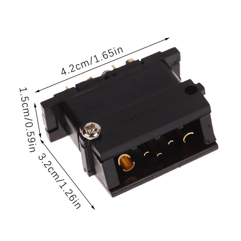 1 paar EBike Batterie Power Entladung Stecker 4/5 Pins Für Batterie Power Stecker Ersatz Elektrische Fahrrad Zubehör