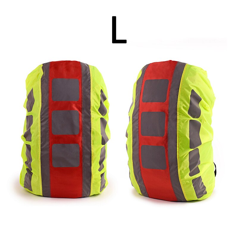 Reflective 20-55L Waterproof Bag Rain Cover Backpack Cover Outdoor Travel Camping Dustproof Rainproof Covers Cycling Backpack: R3 L