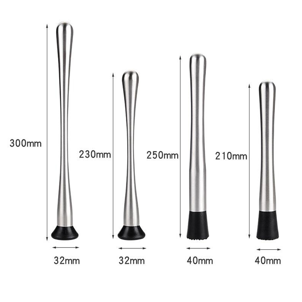 Sztabka ze stali nierdzewnej mikser ugniatacz koktajlowy Barware drink mojito DIY napój owocowy Muddler kruszony lód Barware narzędzie barowe