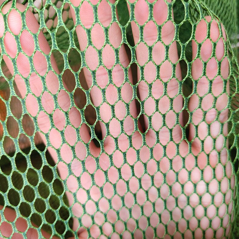 25cm/33cm/40cm/45cm Diameter Fishing Net Mesh With Bag 2M-4M Length Aluminum Quick-drying Net Shrimp Fish Cage Trap Basket J364