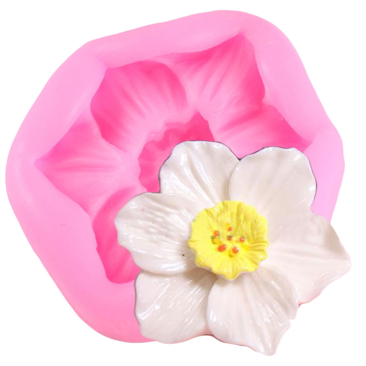 Moule en Silicone flamant rose, fleur, tortue, feuille, chocolat, Fondant, fête d&#39;été, outils de décoration de gâteaux, résine, argile
