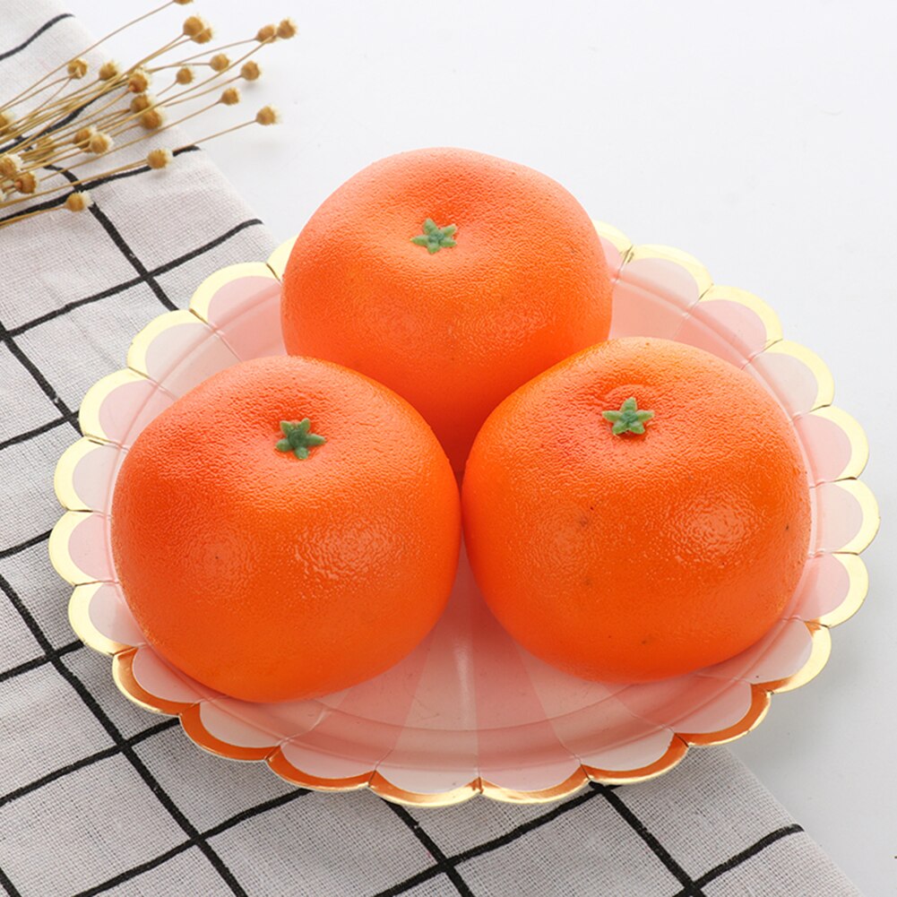 Decoratieve Kunstmatige Plastic Vruchten Imitatie Home Decor 6pcs Rood