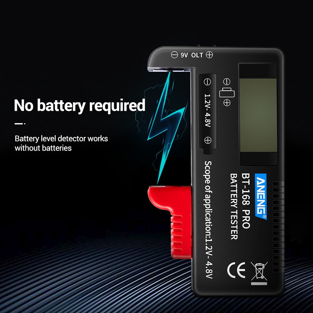 168 POR 1.2V-4.8V Battery Tester Universal Lithium... – Grandado