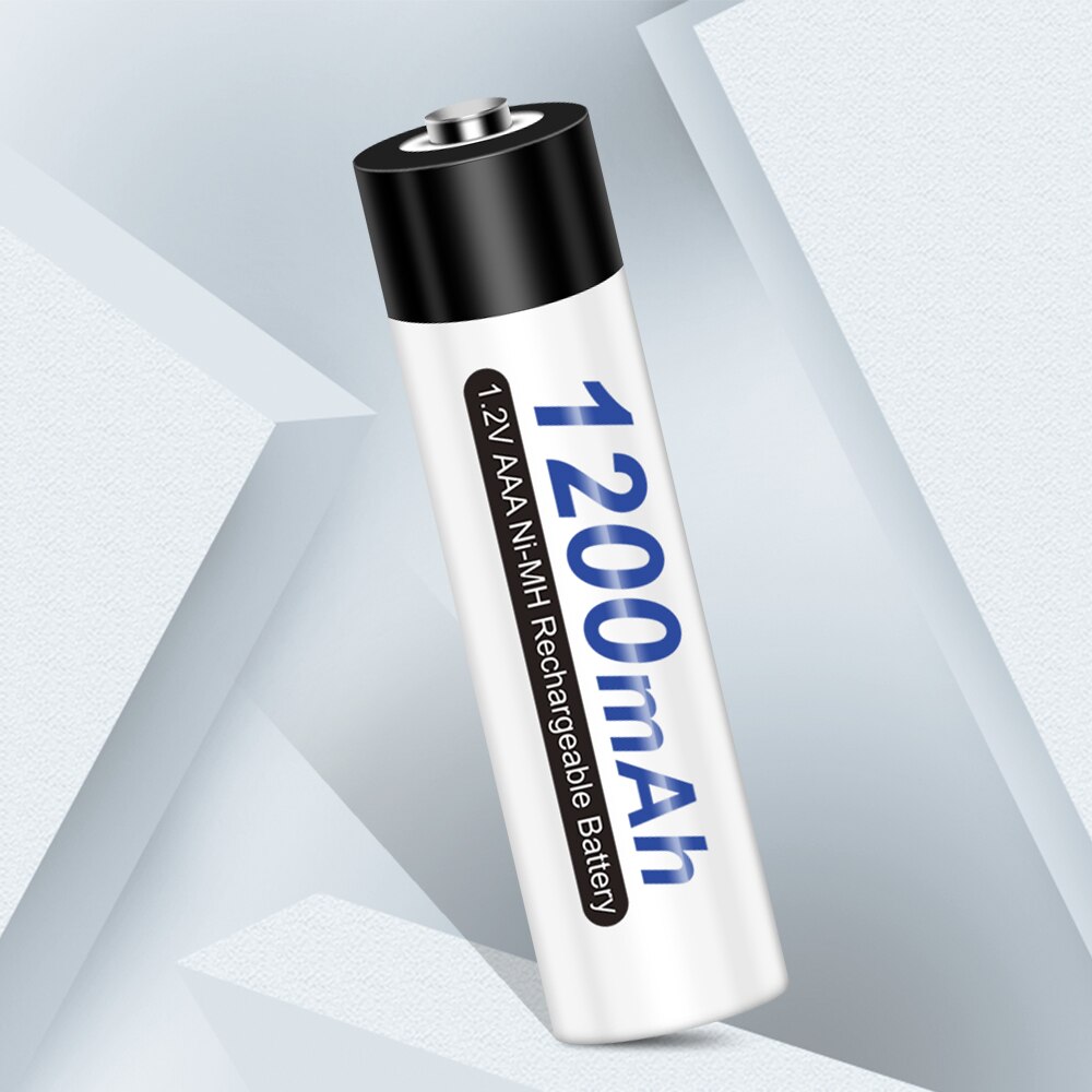 2/4/6/8/10/12PCS AAA Battery 3A 1.2V Ni-MH AAA Rechargeable Battery Batteries Low Self Discharging AAA Batteries 1200mAh