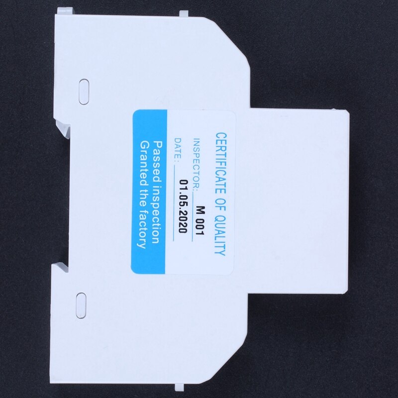 Digital voltímetro amperímetro vatímetro retroiluminación LCD de carril DIN medidor KWH AC 230V 5-100A RS485 salida Modbus