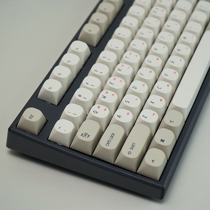 NPKC Hangul Keycaps Set Korean MA Profile Retro Keycap PBT Japanese Key caps for Cherry MX Switch Mechanical Keyboard Key cap
