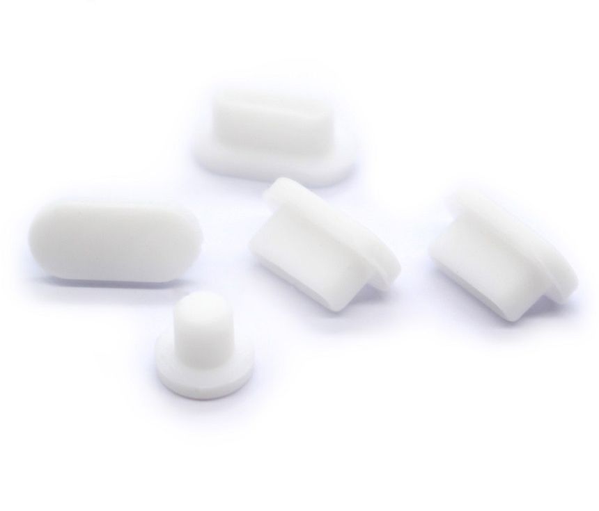 5PCS/L Silicon USB Ports Dust Plug for Macbook Pro 16 A2141 Dust Plug USB Ports Silicon Anti-Dust Plug Stopper 2 Bag