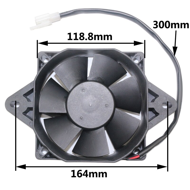 Kart Motocross Buggy Atv eléctrico ventilador de refrigeración de radiador s para Crf Yzf Ktm rxf Rmz Klx Drz Quad Atv