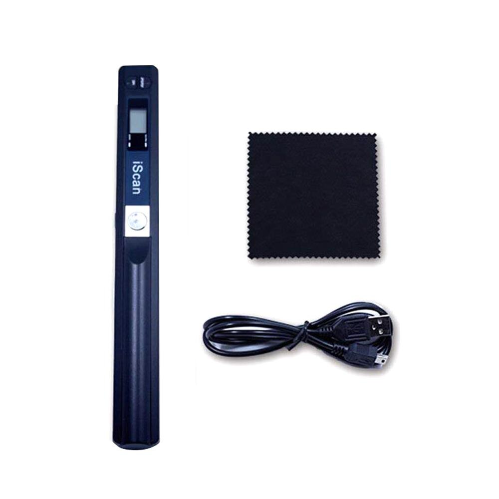 Mini Portable Scanner 900DPI LCD Display JPG/PDF Format Document Image USB Iscan Handheld Scanner A4 Book Scanner iScan