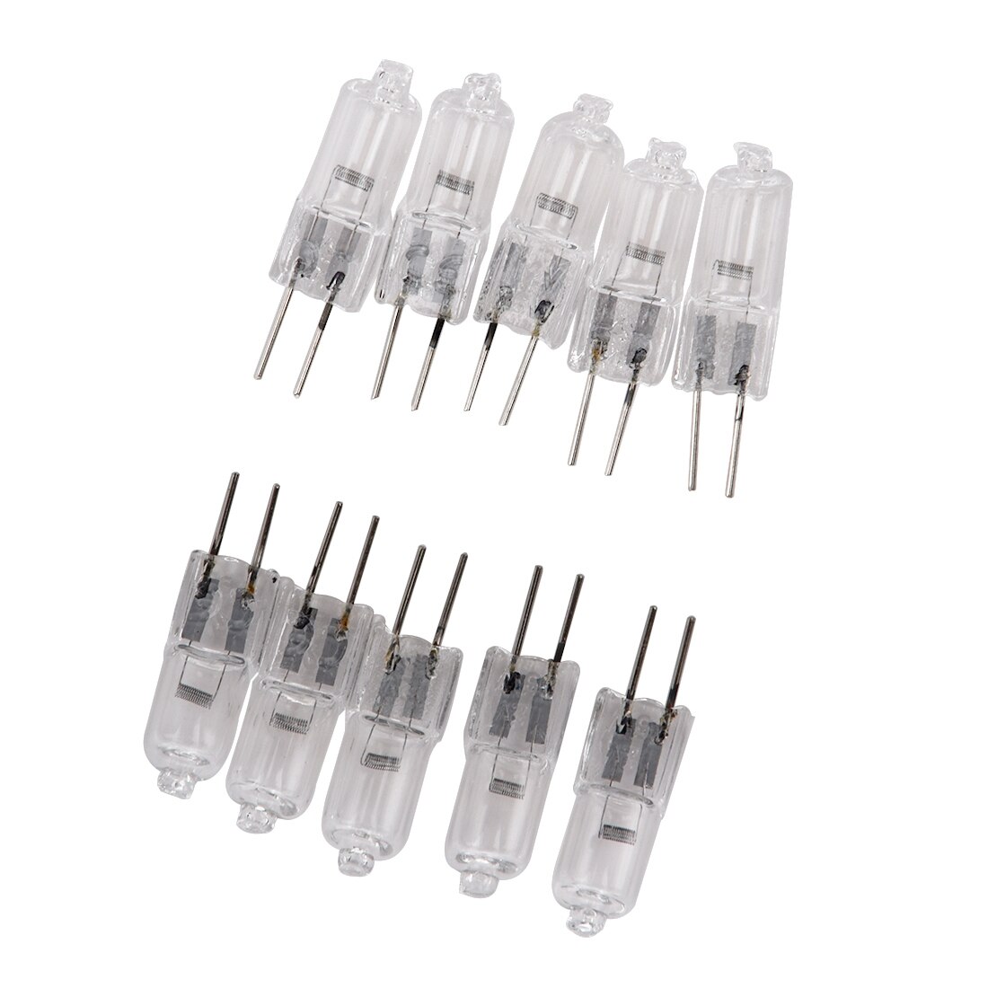 10 pcs, G4 halogeen lamp 12 V 35 W pin lamp warm wit
