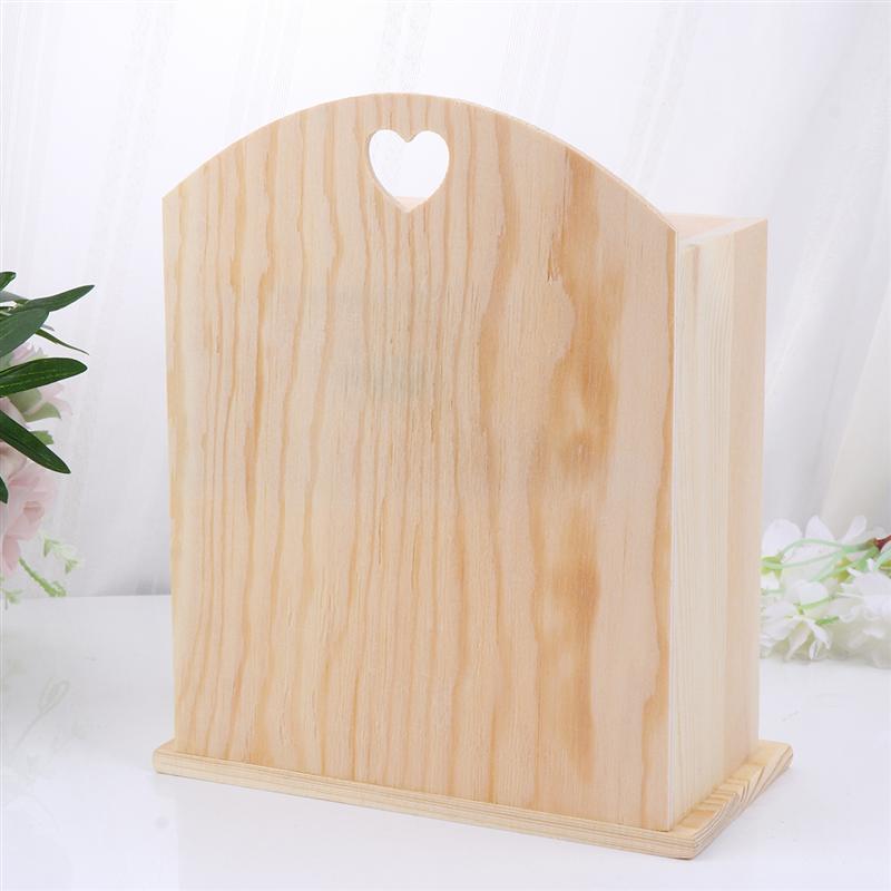 1pc Wooden Jewelry Box Household Multifunctional Drawer Jewelry Box Organizer Kids DIY Handmade DIY Wooden Drawer For Necklace