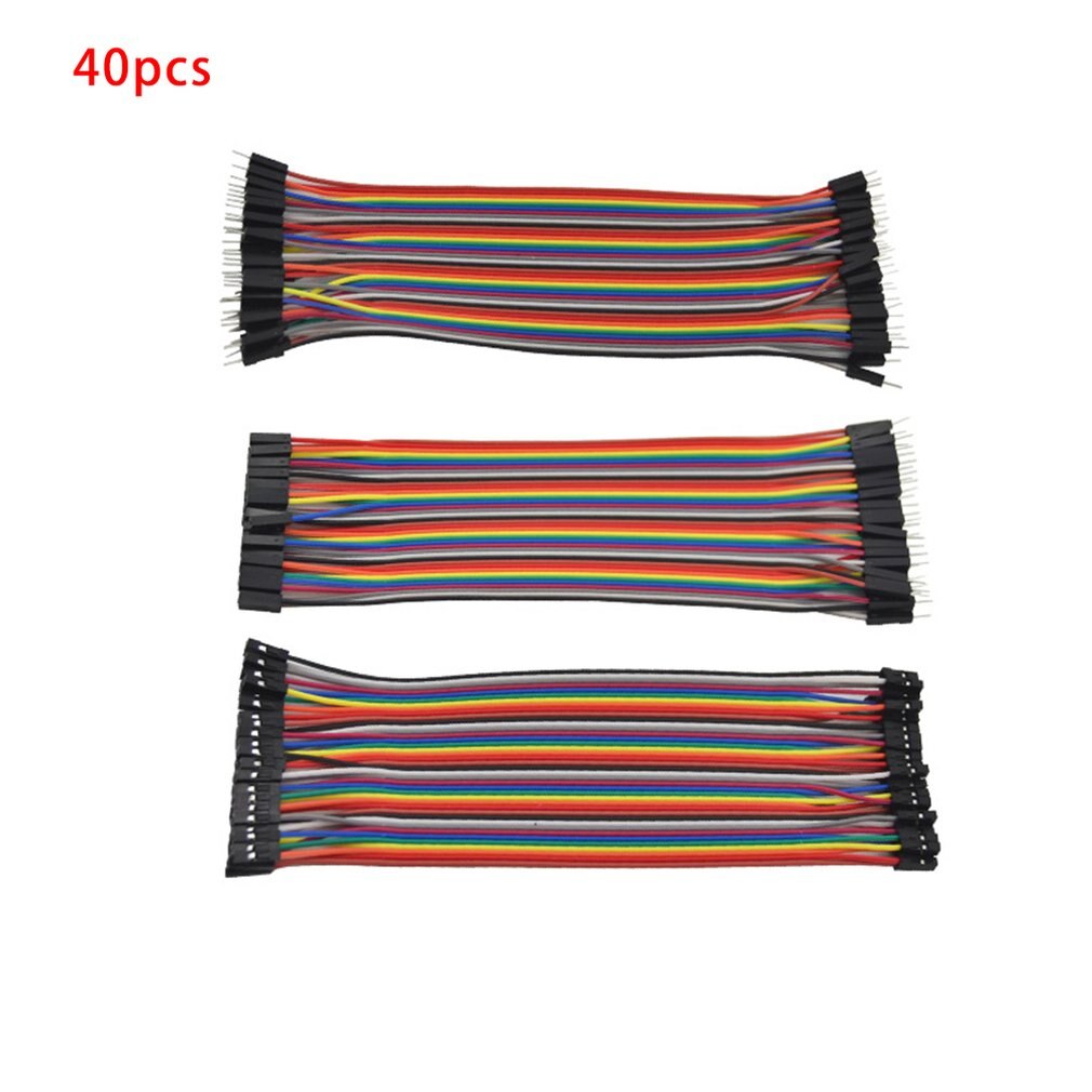 Raspberry Pi 3 40p Rehearsal Dupont Line Connection 20/21cm Mother To Mother Male To Female Male To Male 1 Row 40