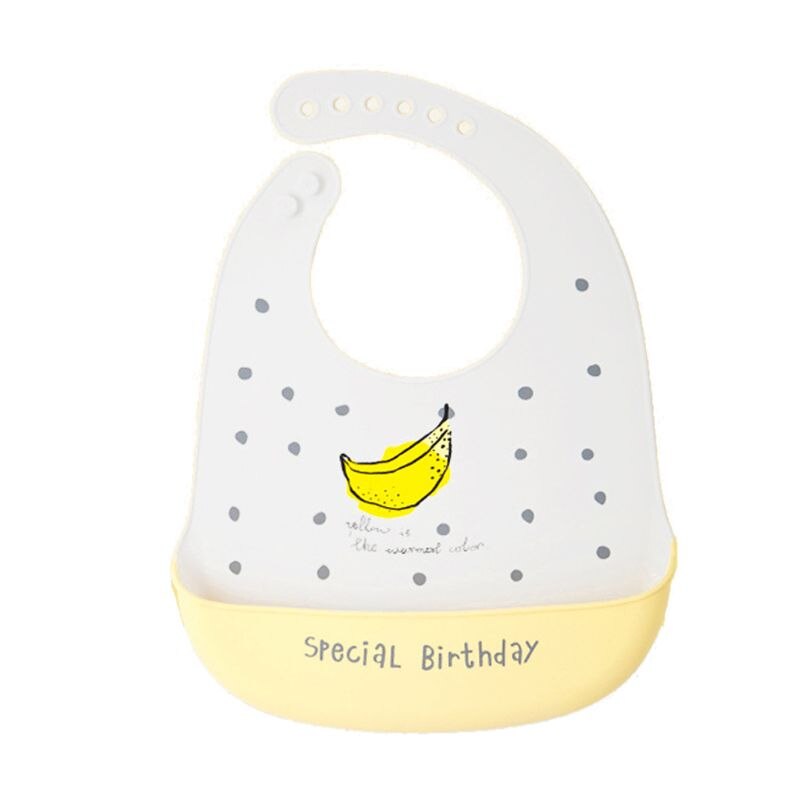 Peuter Baby Feeding Slabbetjes Baby Waterdicht Voedsel Catcher Pocket Zachte Siliconen Feed Speeksel Handdoek: 3
