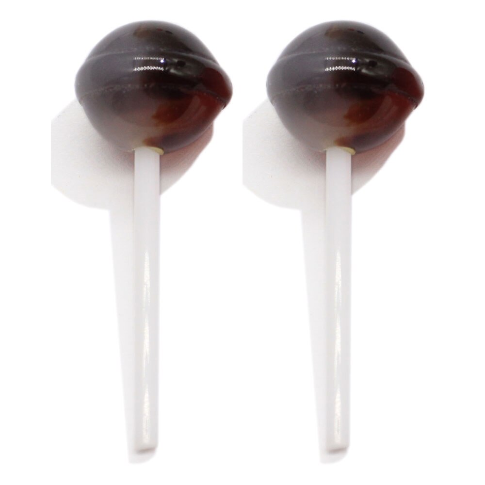 Piruletas redondas de colores en miniatura para hacer joyas, 50/100 Uds.: 50PCS / 1