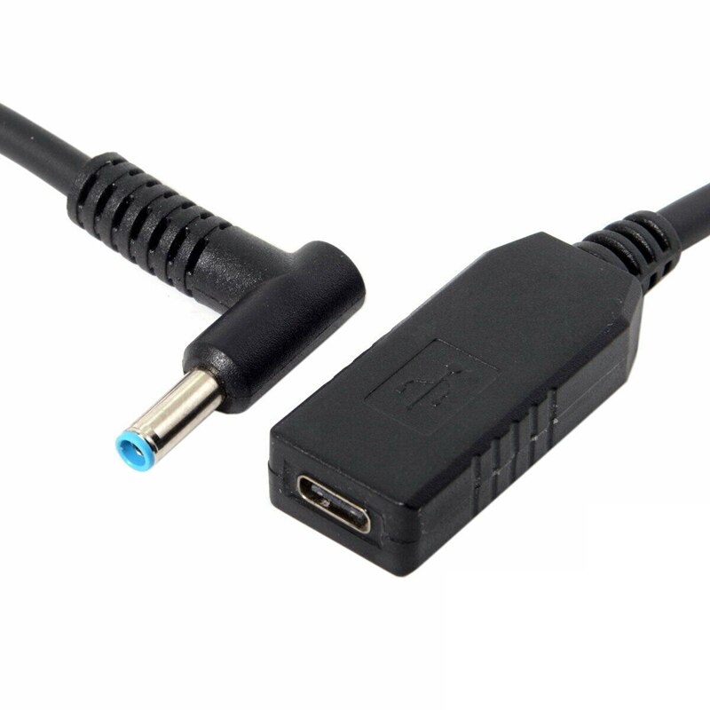 Usb 3,1 tipo C usb-c a Dc 20V 4,5 3,0 Mm para Dell Hp Power Pd Cable disparador