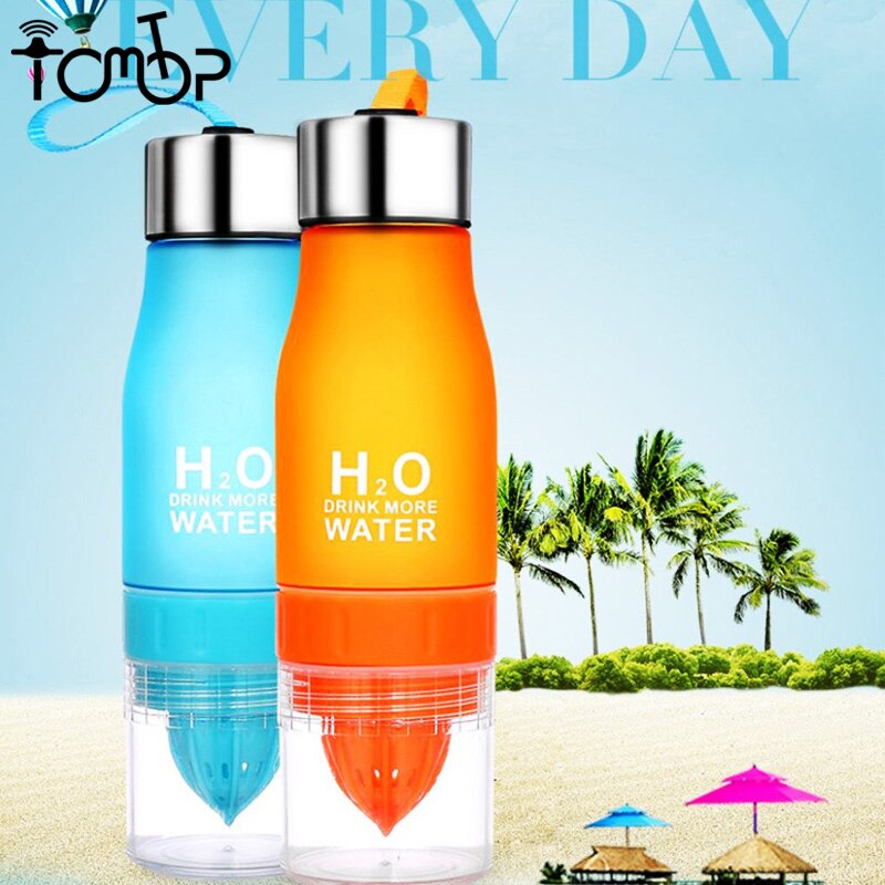 Z30 650Ml Outdoor Sport Reizen Lichtgewicht Citroen Water Fles Zetgroep Sap Fruit Pulp Water Flessen Voor Gezond Drinken