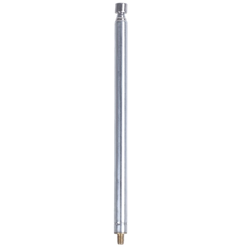 Antena de expansión roscada externa de 3 mm para coche teledirigido modelo 5 Silver 5 section