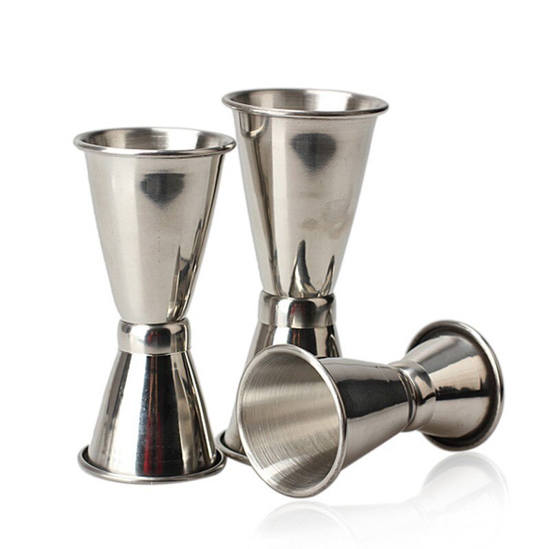 3 Size Rvs Bar Wijn Cocktail Shaker Jigger Enkele Double Shot Drink Mixer Wijn Pourers Measurer Cup Bar gereedschap