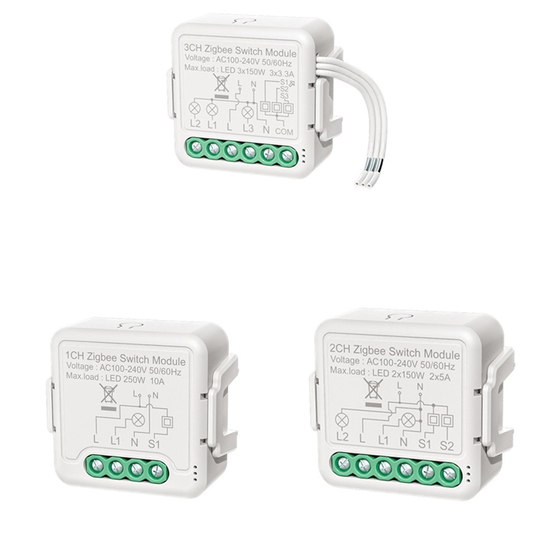 Tuya ZigBee Dimmer Module Light Switch Module Light Control APP Remote Control Intelligent Home Voice Control