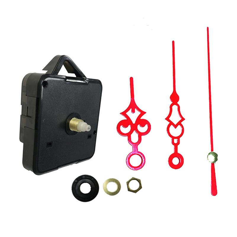 1 Set Silent Clock Movement Mechanism Needle Repair Tool Parts Kit Hour Minute Hand Clock Movement Replacement Accessories