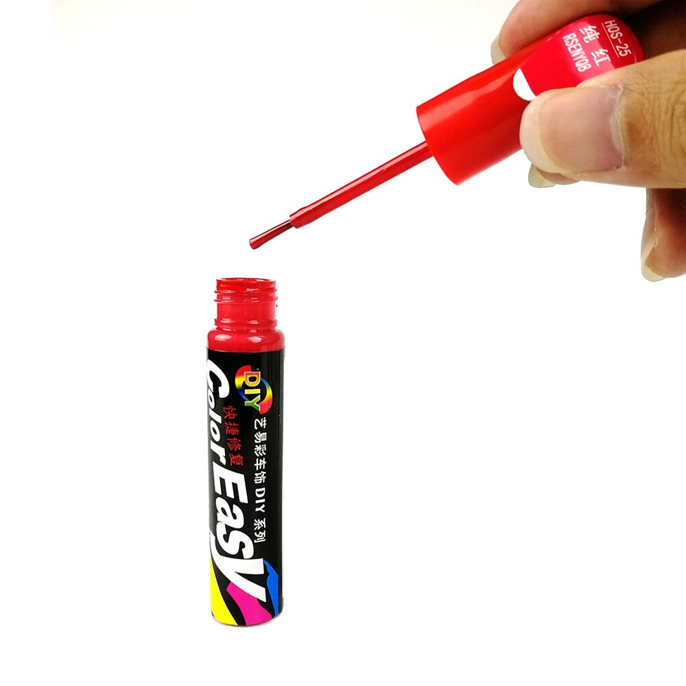 Reparador de pintura para coche, eliminador de arañazos, Color blanco, rojo, negro y plateado
